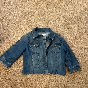 LOFT Women's Blue Jean Jacket